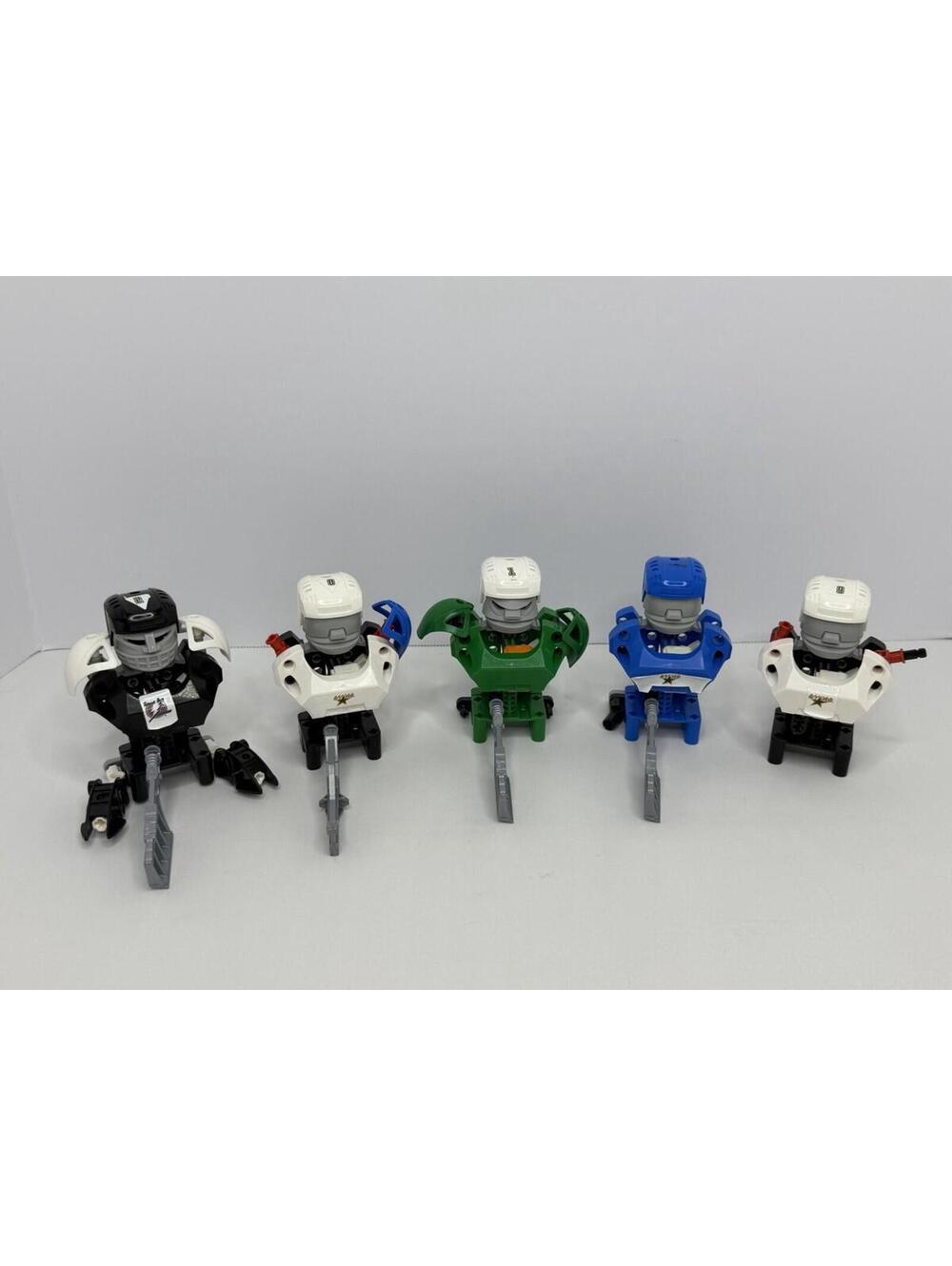 Lot Of 5 Lego NHL Hockey Slap Shot Players - As Is/MISSING PARTS P103